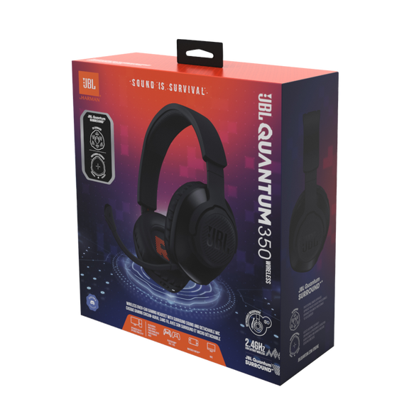 JBL Quantum 350 Wireless | Wireless PC gaming headset with 